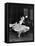 Professional Dancers Waltzing During a Show at the Rainbow Room Above Rockefeller Center-Peter Stackpole-Framed Stretched Canvas