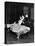 Professional Dancers Waltzing During a Show at the Rainbow Room Above Rockefeller Center-Peter Stackpole-Stretched Canvas