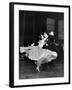 Professional Dancers Waltzing During a Show at the Rainbow Room Above Rockefeller Center-Peter Stackpole-Framed Photographic Print