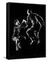 Professional Dancers Willa Mae Ricker and Leon James Show Off the Lindy Hop-Gjon Mili-Framed Stretched Canvas