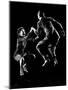 Professional Dancers Willa Mae Ricker and Leon James Show Off the Lindy Hop-Gjon Mili-Mounted Premium Photographic Print