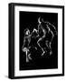 Professional Dancers Willa Mae Ricker and Leon James Show Off the Lindy Hop-Gjon Mili-Framed Photographic Print