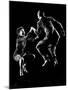 Professional Dancers Willa Mae Ricker and Leon James Show Off the Lindy Hop-Gjon Mili-Mounted Photographic Print