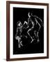 Professional Dancers Willa Mae Ricker and Leon James Show Off the Lindy Hop-Gjon Mili-Framed Photographic Print