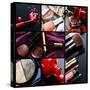 Professional Make-Up Collage-Subbotina Anna-Stretched Canvas