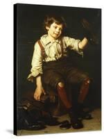 Professional Pride-John George Brown-Stretched Canvas