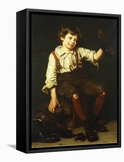 Professional Pride-John George Brown-Framed Stretched Canvas