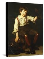 Professional Pride-John George Brown-Stretched Canvas