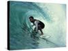 Professional Surfer Riding a Wave-Rick Doyle-Stretched Canvas