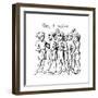 Professional Tradesmen, 14th Century-null-Framed Giclee Print