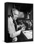 Professor Alexander Fleming Working in Laboratory-Hans Wild-Framed Stretched Canvas