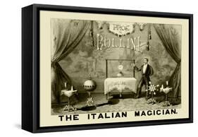 Professor Bollini, The Italian Magician-null-Framed Stretched Canvas