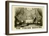 Professor Bollini, The Italian Magician-null-Framed Art Print