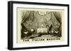 Professor Bollini, The Italian Magician-null-Framed Art Print