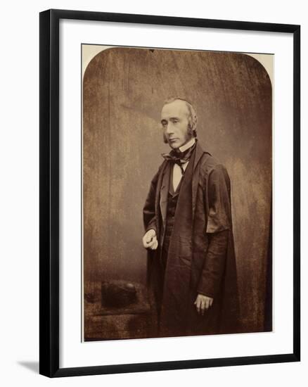 Professor Charles Tomlinson-Maull and Polyblank-Framed Photographic Print