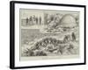 Professor Dale's Balloon Adventure at Gibraltar-null-Framed Giclee Print