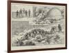 Professor Dale's Balloon Adventure at Gibraltar-null-Framed Giclee Print
