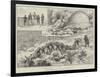 Professor Dale's Balloon Adventure at Gibraltar-null-Framed Giclee Print