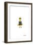 Professor Duck-Sartoris ART-Framed Giclee Print