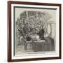 Professor Faraday's Lecture at the Royal Institution-null-Framed Giclee Print