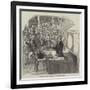 Professor Faraday's Lecture at the Royal Institution-null-Framed Giclee Print