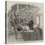 Professor Faraday's Lecture at the Royal Institution-null-Stretched Canvas