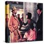 Professor Higgins and Eliza Doolittle-Ralph Bruce-Stretched Canvas