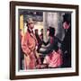 Professor Higgins and Eliza Doolittle-Ralph Bruce-Framed Giclee Print