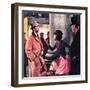 Professor Higgins and Eliza Doolittle-Ralph Bruce-Framed Giclee Print