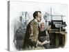 Professor J. J. Thomson in His Laboratory-null-Stretched Canvas