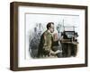 Professor J. J. Thomson in His Laboratory-null-Framed Giclee Print