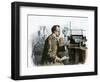 Professor J. J. Thomson in His Laboratory-null-Framed Giclee Print