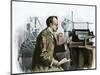 Professor J. J. Thomson in His Laboratory-null-Mounted Giclee Print