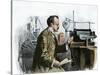 Professor J. J. Thomson in His Laboratory-null-Stretched Canvas