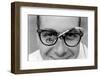 Professor Laurence R. Young Wearing Glasses Measuring Eye Movement, 1967-Leonard Mccombe-Framed Photographic Print