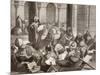 Professor Lecturing at the Al-Azhar University, Cairo, in the 19th Century, from 'El Mundo…-null-Mounted Giclee Print