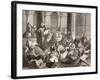 Professor Lecturing at the Al-Azhar University, Cairo, in the 19th Century, from 'El Mundo…-null-Framed Giclee Print