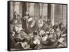 Professor Lecturing at the Al-Azhar University, Cairo, in the 19th Century, from 'El Mundo…-null-Framed Stretched Canvas