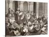 Professor Lecturing at the Al-Azhar University, Cairo, in the 19th Century, from 'El Mundo…-null-Stretched Canvas