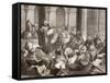 Professor Lecturing at the Al-Azhar University, Cairo, in the 19th Century, from 'El Mundo…-null-Framed Stretched Canvas