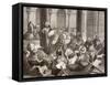 Professor Lecturing at the Al-Azhar University, Cairo, in the 19th Century, from 'El Mundo…-null-Framed Stretched Canvas