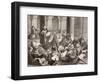 Professor Lecturing at the Al-Azhar University, Cairo, in the 19th Century, from 'El Mundo…-null-Framed Giclee Print