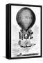 Professor Lowe's Balloon, C1859-null-Framed Stretched Canvas