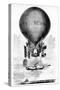 Professor Lowe's Balloon, C1859-null-Stretched Canvas