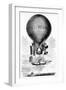 Professor Lowe's Balloon, C1859-null-Framed Giclee Print