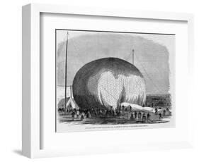 Professor Lowe's Balloon-null-Framed Giclee Print