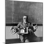 Professor Norbert Wiener, American Mathematician Founder of Cybernetics, Mit, Cambridge, MA, 1949-Alfred Eisenstaedt-Mounted Photographic Print