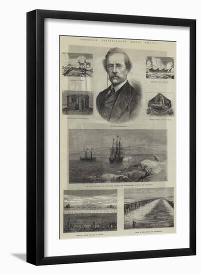 Professor Nordenskiold's Arctic Voyages-null-Framed Giclee Print