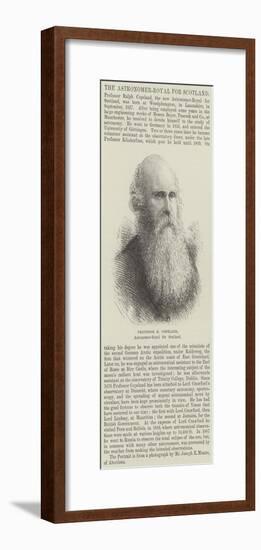 Professor R Copeland, Astronomer-Royal for Scotland-null-Framed Giclee Print