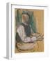 Professor Robert Wurz (1858-1919) 1901-Henri de Toulouse-Lautrec-Framed Giclee Print